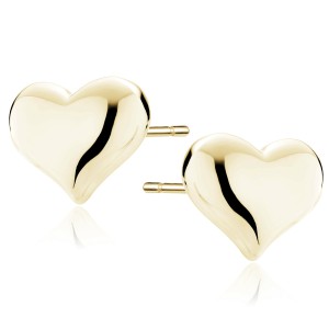 Cercei argint placati cu aur galben inimioare 10x8 mm DiAmanti Z2193EG10-DIA (Argint 925‰ 1,5 g.) Cercei argint placati cu aur galben inimioare 10x8 mm DiAmanti Z2193EG10-DIA (Argint 925‰ 1,5 g.)